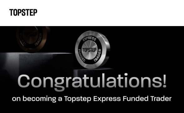 TopStep funded account pass confirmation, achieved using this system